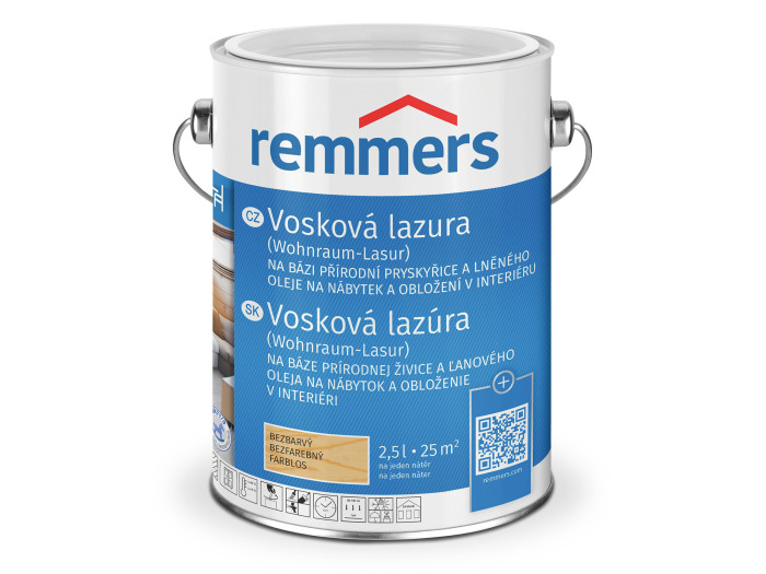 REMMERS LAZÚRA VOSKOVÁ BEZFAREBNÁ 0.75L