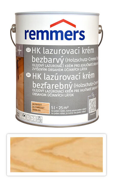 REMMERS HK LAZÚRA KRÉM BEZFAREBNÝ 5L