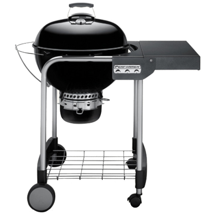 WEBER GRIL NA DREVENÉ UHLIE  PERFORMER D 57CM GBS ČIERNY