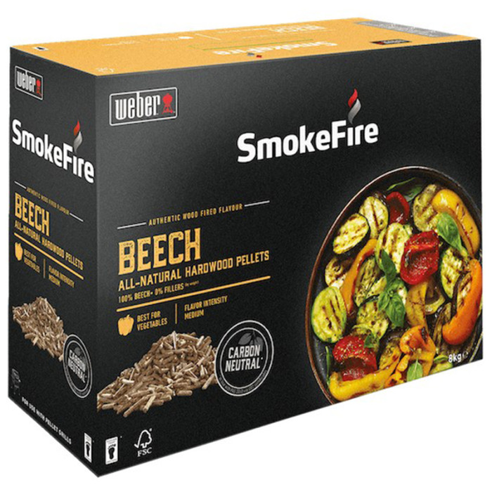 WEBER PELETY DREVENÉ PRÍRODNÉ BUK 8KG