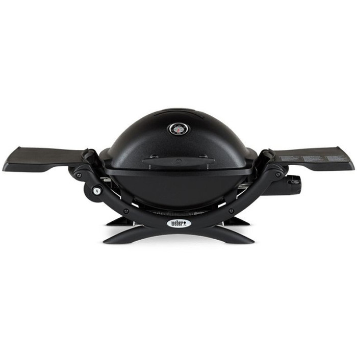 WEBER GRIL PLYNOVÝ, Q 1200, BLACKLINE, ČIERNY