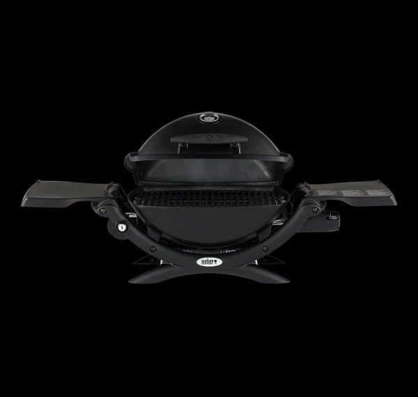 WEBER GRIL PLYNOVÝ, Q 1200, BLACKLINE, ČIERNY