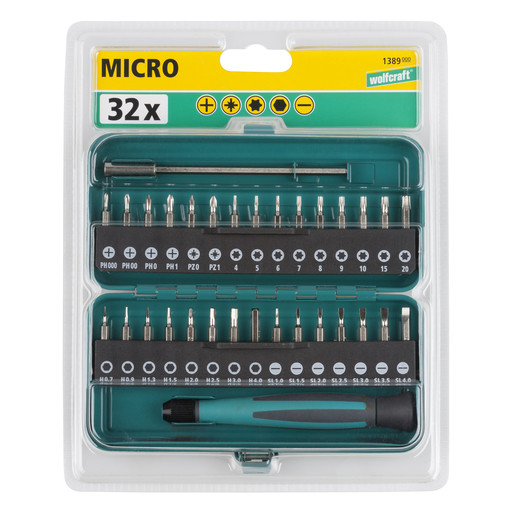 WOLFCRAFT SADA MICRO BIT 32 DIELNA 1389000