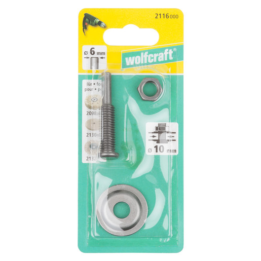 WOLFCRAFT TRŇ UPÍNACÍ 10 / 6MM D 10MM 2116000