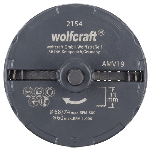 WOLFCRAFT PÍLKA DIEROVACIA SUPER 2154000