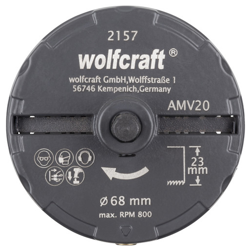 WOLFCRAFT PÍLKA DIEROVACIA 68 / 23MM 2157000