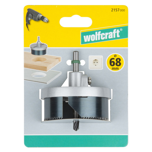 WOLFCRAFT PÍLKA DIEROVACIA 68 / 23MM 2157000