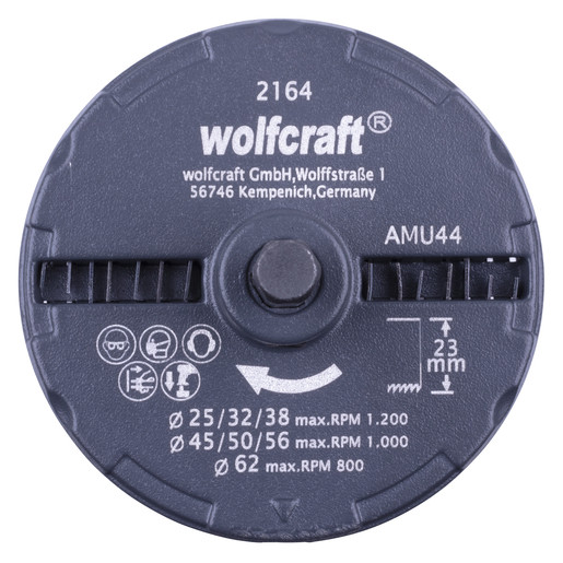 WOLFCRAFT PÍLKA DIEROVANÁ 7D 25 - 62 / 33MM KOV 2164000