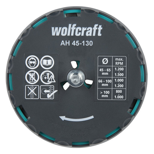 WOLFCRAFT VYREZÁVAČ OTVOROV VARIO AH 45 - 130MM 5978000