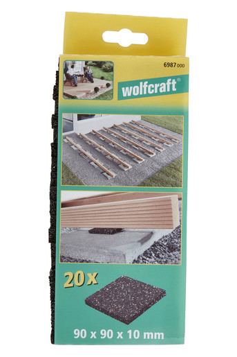 WOLFCRAFT PODLOŽKA VÝLOŽNÍKOVÁ 20KS TERASA 6987000