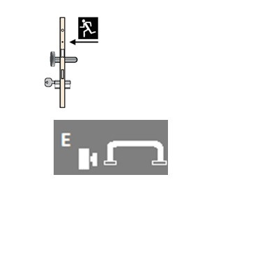 GEZE-PANIKOVÝ SET, IQ BAR100, PUSH, K-EC, GUĽA.PZ