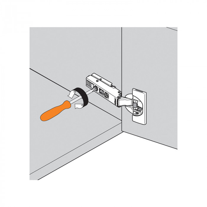 BLUM 71M2650 ZÁVES CLIP TOP POLONALOŽENÝ S PEROM 100°