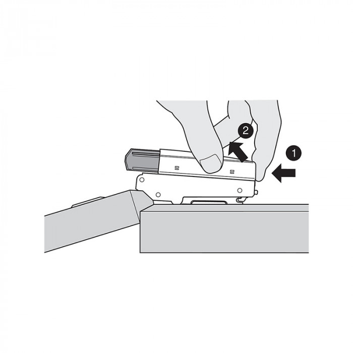 BLUM 973A0500.01 BLUMOTION NA NASADENIE PRE NALOŽENÝ ZÁVES