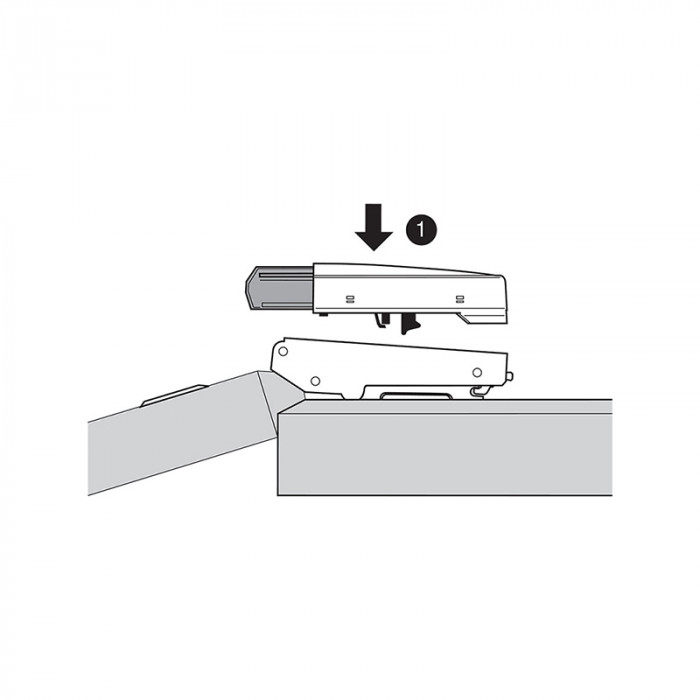 BLUM 973A0500.01 BLUMOTION NA NASADENIE PRE NALOŽENÝ ZÁVES