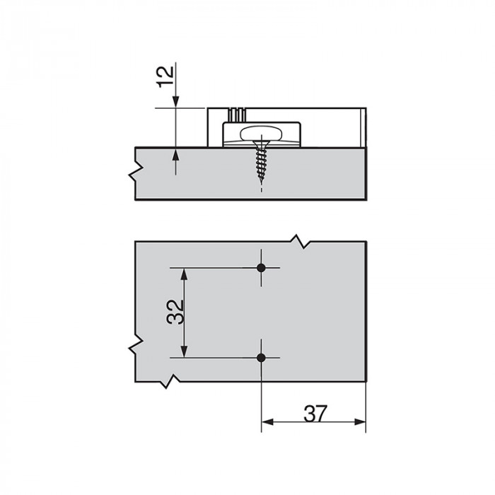 BLUM 970.1501 ADAPTÉR BLUMOTION