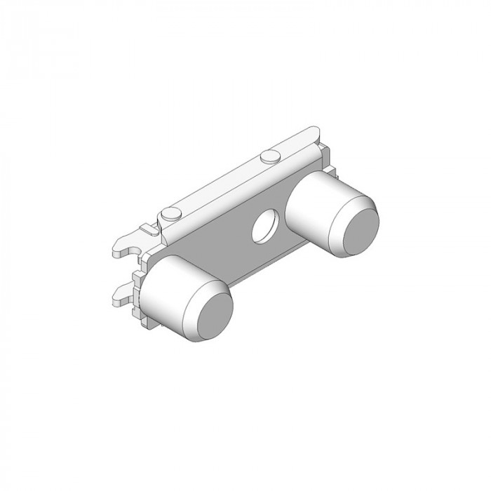 BLUM 177H3100 PRIAMA MONTÁŽNA PODLOŽKA CLIP S EXCENTROM ZARAZENIE 0MM