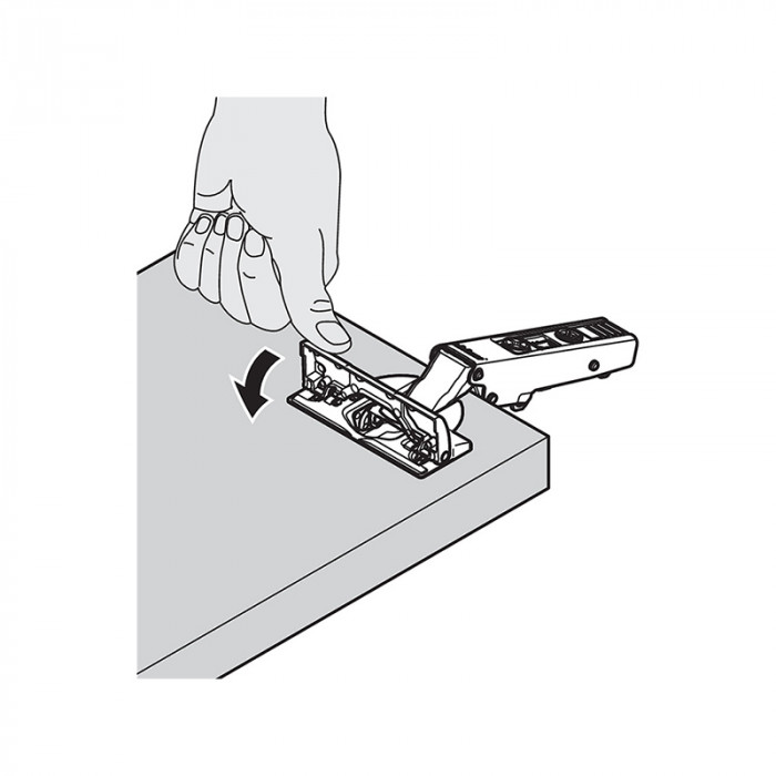 BLUM 71B3590 ZÁVES CLIP TOP BLUMOTION NALOŽENÝ S PEROM BRZDENÝ INSERTA 110°