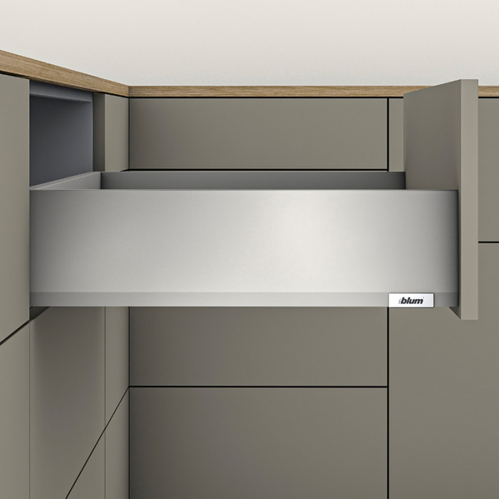 BLUM 470K3502S MERIVOBOX BOČNICE SVETLO ŠEDÉ 350 MM