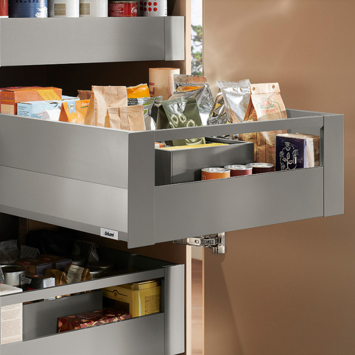 BLUM ZL4.400S.E MERIVOBOX BOXCAP SVETLO ŠEDÉ 400MM