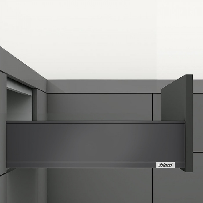 BLUM 770K3002S LEGRABOX PURE BOČNICE KARBÓN ČIERNE 300MM