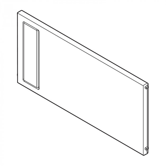 BLUM ZC7Q0P0FS AMBIA-LINE PRIEČKA BIELA Š218MM