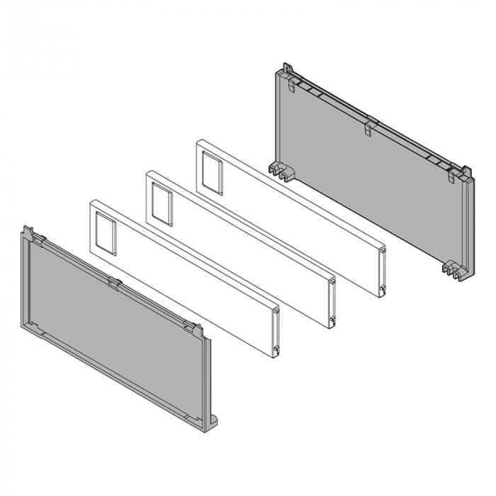 BLUM ZC7B0200S AMBIA-LINE SADA NA FLAŠE ČIERNA