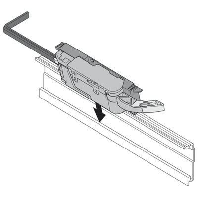 BLUM Z10T1143B SERVO DRIVE NOSNÍK VODOROVNÝ