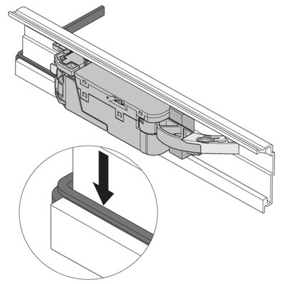 BLUM Z10T1143B SERVO DRIVE NOSNÍK VODOROVNÝ