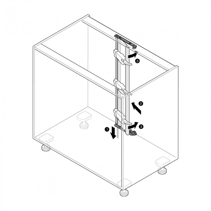 BLUM Z10T1170A SERVO DRIVE DRŽIAK NA SKRÁTENIE