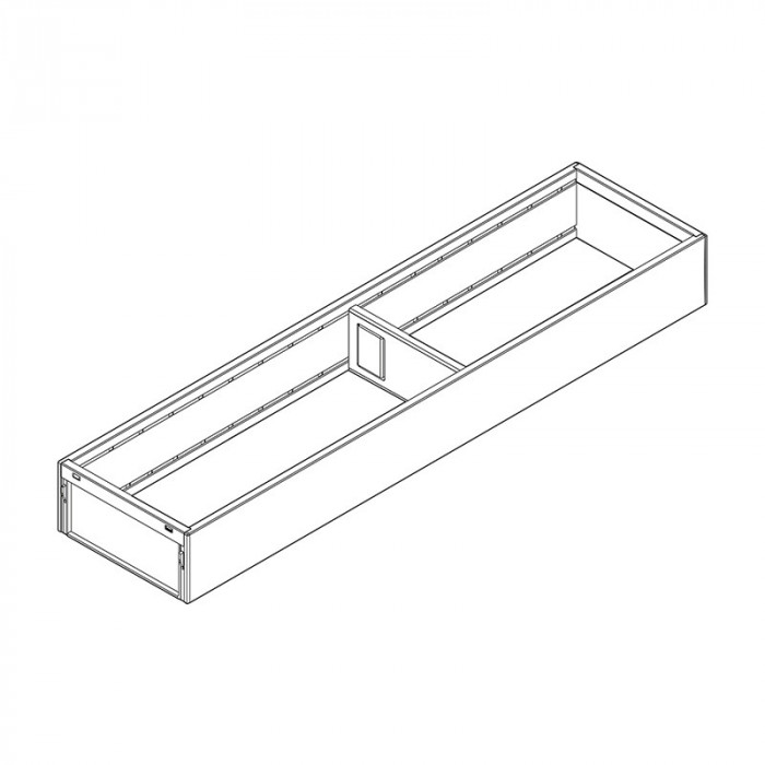 BLUM ZC7S450RS1 AMBIA-LINE OCEĽOVÝ DIZAJN - RÁM BIELY 450MM