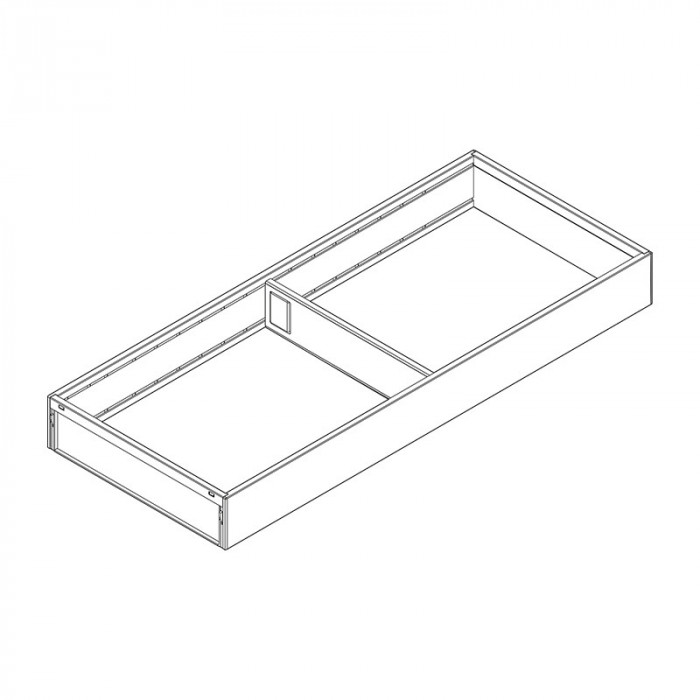 BLUM ZC7S450RS2 AMBIA-LINE OCEĽOVÝ DIZAJN - RÁM BIELY 450MM