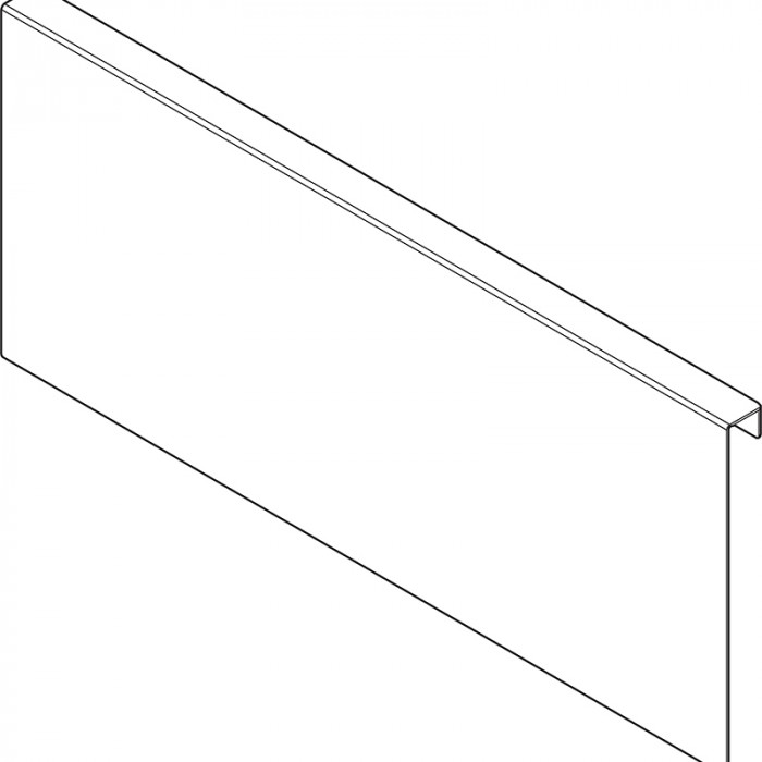 BLUM ZC7A0U0C AMBIA-LINE ADAPTÉR PROFIL VÝŠKA C TMAVO ŠEDÝ L241.5MM