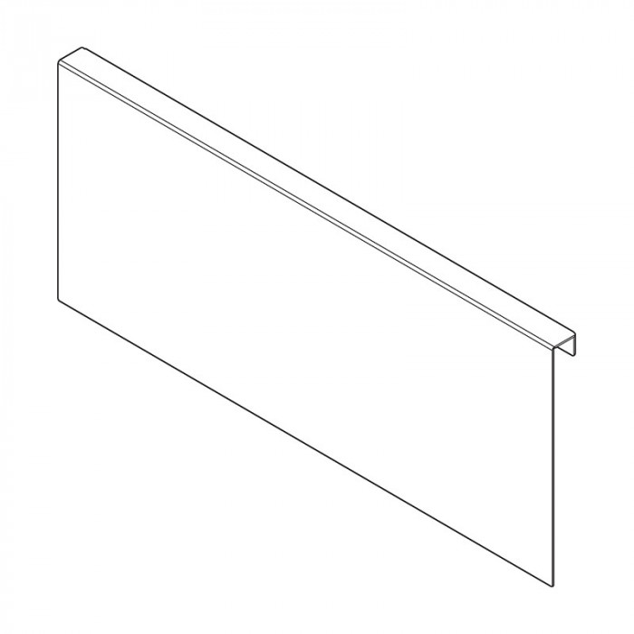 BLUM ZC7A0P0C AMBIA-LINE ADAPTÉR PROFIL VÝŠKA C ČIERNY L217.5MM