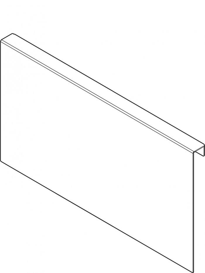 BLUM ZC7A0U0C AMBIA-LINE ADAPTÉR PROFIL VÝŠKA C SVETLO ŠEDÝ L241.5MM