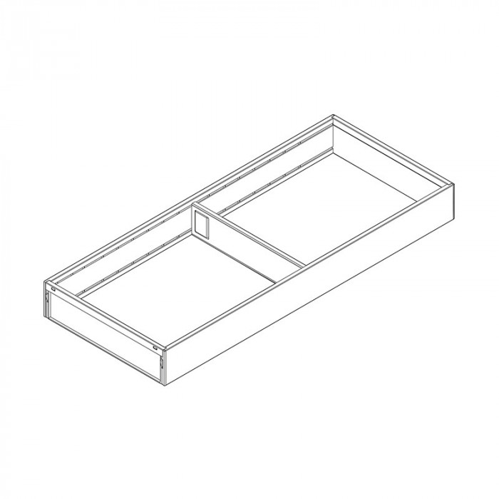 BLUM ZC7S550RS2 AMBIA-LINE OCEĽOVÝ  DIZAJN - RÁM BIELY 550MM