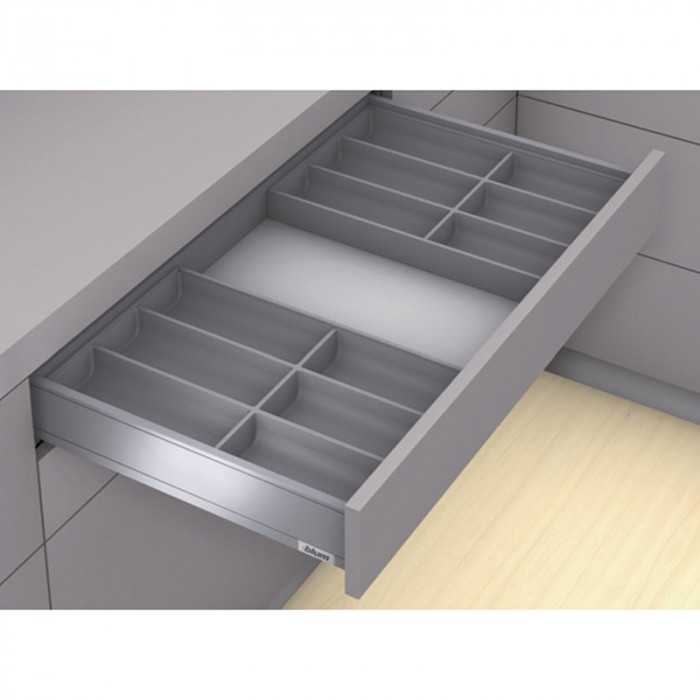 BLUM ZC7S650RS1 AMBIA-LINE OCEĽOVÝ  DIZAJN - RÁM TMAVO ŠEDÝ 650MM