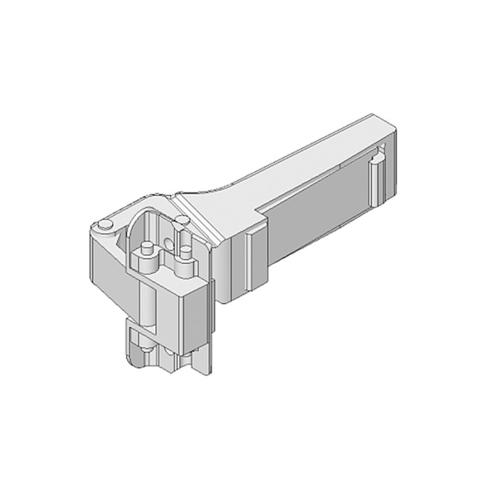 BLUM 71T960A ZÁVES CLIP TOP POLONALOŽENÝ S PEROM PRE HLINÍKOVÉ RÁMY 95° ONYX