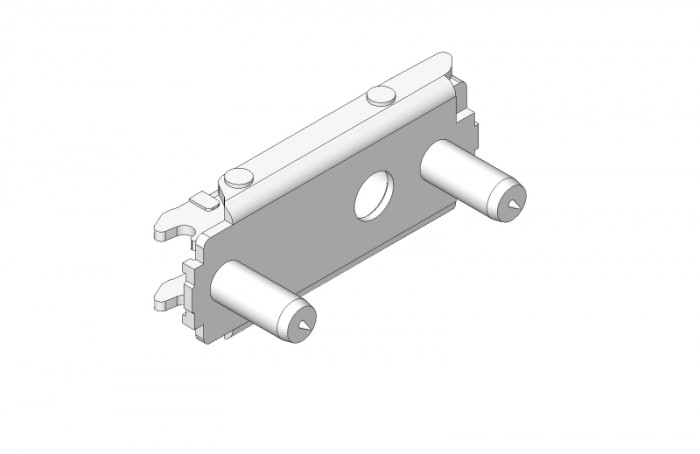 BLUM 177H3100E PRIAMA MONTÁŽNA PODLOŽKA CLIP S EXCENTROM EXPANDO 0MM ONYX