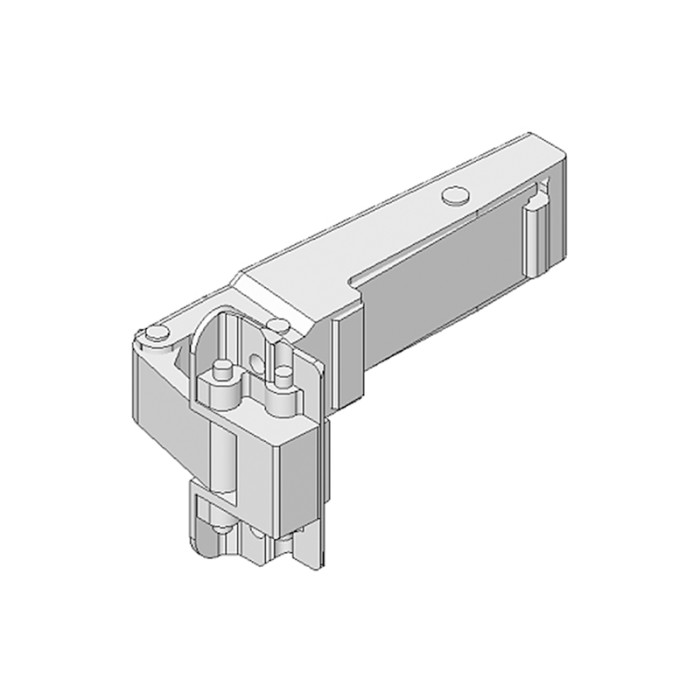 BLUM 70T950A.TL ZÁVES CLIP TOP NALOŽENÝ BEZ PERA PRE HLINÍKOVÉ RÁMY 95° ONYX