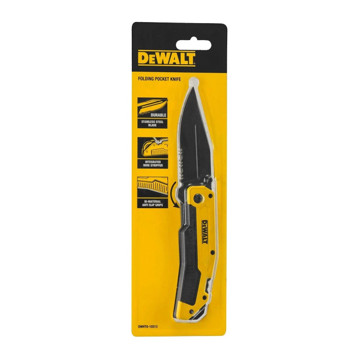 DEWALT NOŽ VRECKOVÝ ZATVÁRACÍ 82MM DWHT0-10313