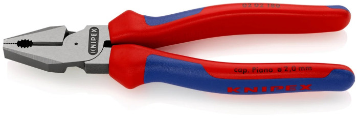 KNIPEX KLIEŠTE KOMBINOVANÉ SILOVÉ 180MM 0202180