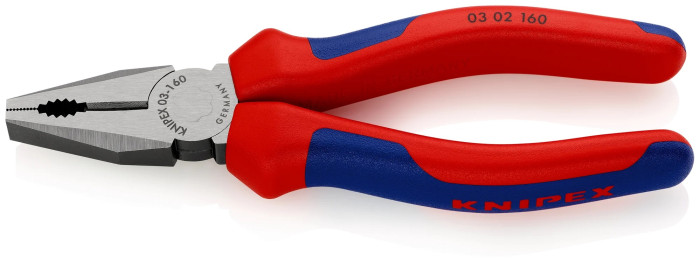 KNIPEX KLIEŠTE KOMBINOVANÉ 160MM 0302160