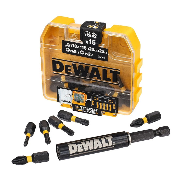 DEWALT BITY SADA FLEXTORQ 25MM 16KS DT70577T