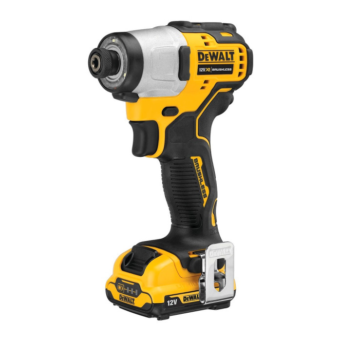 DEWALT UŤAHOVÁK RÁZOVÝ AKUMULÁTOROVÝ 12V 2AH DCF801D2