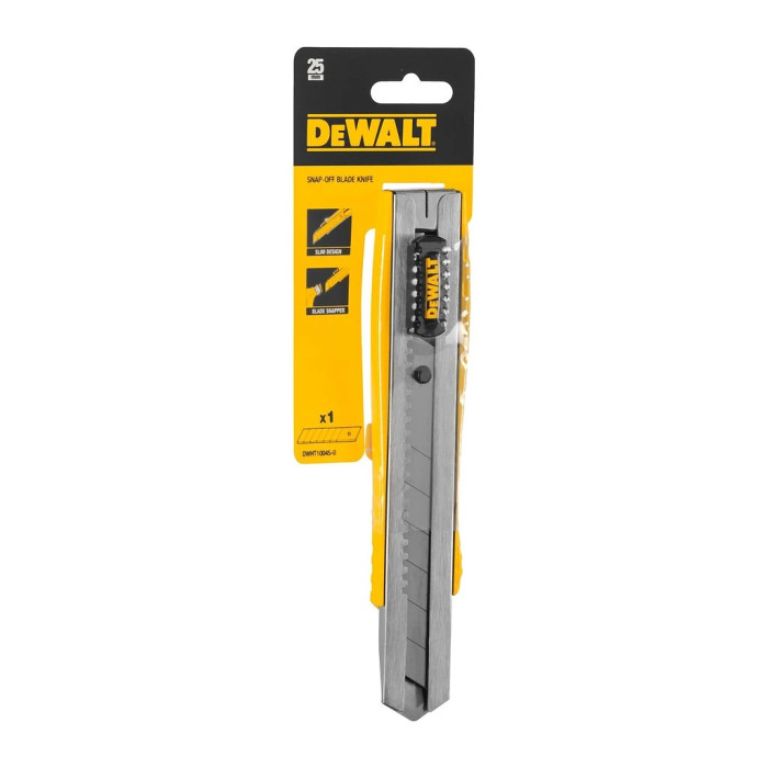 DEWALT NOŽ ODLAMOVACÍ VYSÚVACÍ KOVOVÝ 25MM DWHT10045-0