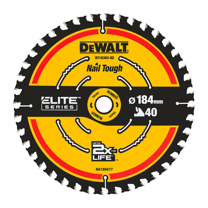 DEWALT DT10303 KOTÚČ PÍLOVÝ D184/16MM Z40
