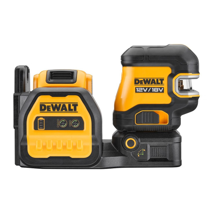 DEWALT LASER KRÍŽOVÝ AKUMULÁTOROVÝ 12 - 18V 5 BODOVÝ 7 LÚČOV DCE825D1G18