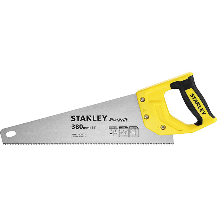 STANLEY PÍLA RUČNÁ SHARP CUT 7TPI 380 MM