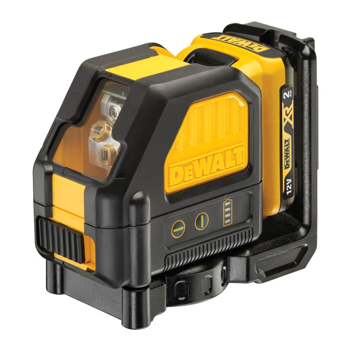 DEWALT LASER ZELENÝ AKUMULÁTOROVÝ 12V 30 - 60M DCE088D1G