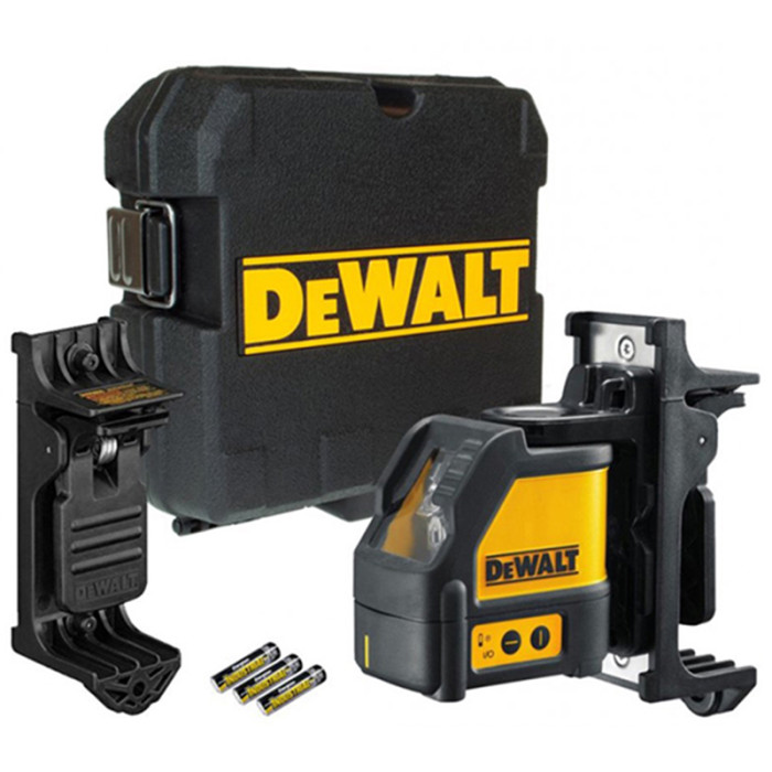 DEWALT LASER SAMONIVELAČNÝ KRÍŽOVÝ ČERVENÝ DW - 088K A STATÍV